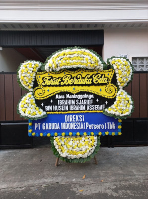 Papan Bunga Duka di Ngabeyan